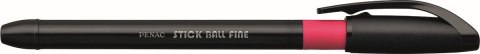 Długopis Penac stick ball fine czerwony (jba340102f-04) Długopis Penac stick ball fine czerwony (jba340102f-04)