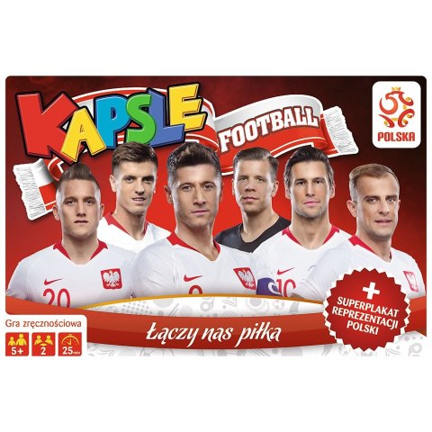 Gra zręcznościowa Trefl Kapsle Football PZPN kapsle football (01899) Gra zręcznościowa Trefl Kapsle Football PZPN kapsle football (01899)