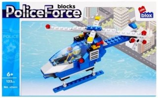 Klocki konstrukcyjne Mega Creative Alleblox Police 122 elementy (478233)