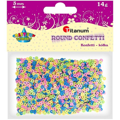 Konfetti Titanum Craft-Fun Series kółka (KK011) Konfetti Titanum Craft-Fun Series kółka (KK011)