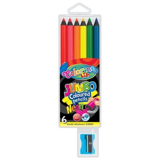 Kredki ołówkowe Patio Colorino Jumbo 6 kol. (34654)