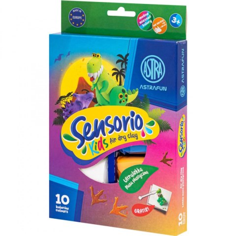 Masa plastyczna dla dzieci Astra DINOZAURY Sensorio Kids mix (336123022) Masa plastyczna dla dzieci Astra DINOZAURY Sensorio Kids mix (336123022)