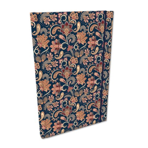 Notes Ev-corp PAISLEY KWIATY BLUE A5 (NA5GST-27) Notes Ev-corp PAISLEY KWIATY BLUE A5 (NA5GST-27)