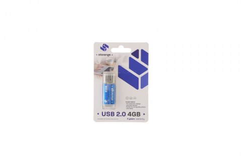 Pendrive Storange Blue 4GB (STORANPEN4GBBLUE2.0) Pendrive Storange Blue 4GB (STORANPEN4GBBLUE2.0)