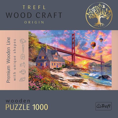 Puzzle Trefl Zachód słońca nad Golden Gate (20164) Puzzle Trefl Zachód słońca nad Golden Gate (20164)