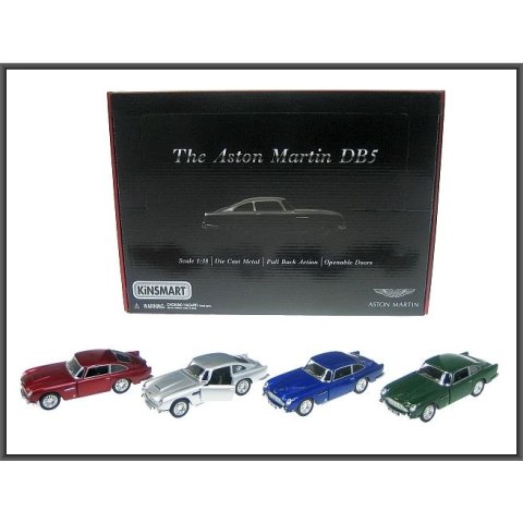 Samochód Hipo Aston Martin DB5 1963 1:38 (HXKT225) Samochód Hipo Aston Martin DB5 1963 1:38 (HXKT225)