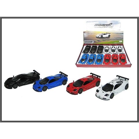 Samochód Hipo McLaren F1 GTR 1995 4-kolory 1:34 napęd (HXKT229) Samochód Hipo McLaren F1 GTR 1995 4-kolory 1:34 napęd (HXKT229)