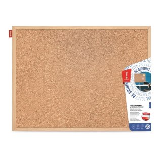 Tablica korkowa Memobe w ramie drewnianej [mm:] 500x1000