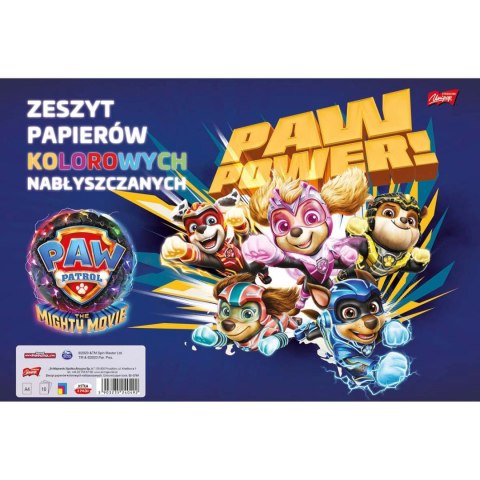 Zeszyt papierów kolorowych Unipap Disney PSI PATROL 10K A4 10k (5903235660689) Zeszyt papierów kolorowych Unipap Disney PSI PATROL 10K A4 10k (5903235660689)