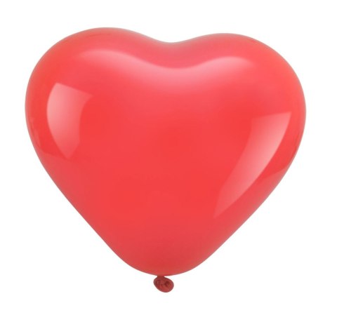Balon gumowy Arpex serca duże 44cm 2szt. czerwona 450mm (KB6348) Balon gumowy Arpex serca duże 44cm 2szt. czerwona 450mm (KB6348)