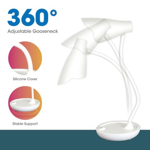 Lampka biurowa Unilux UKKY biały (400140699)