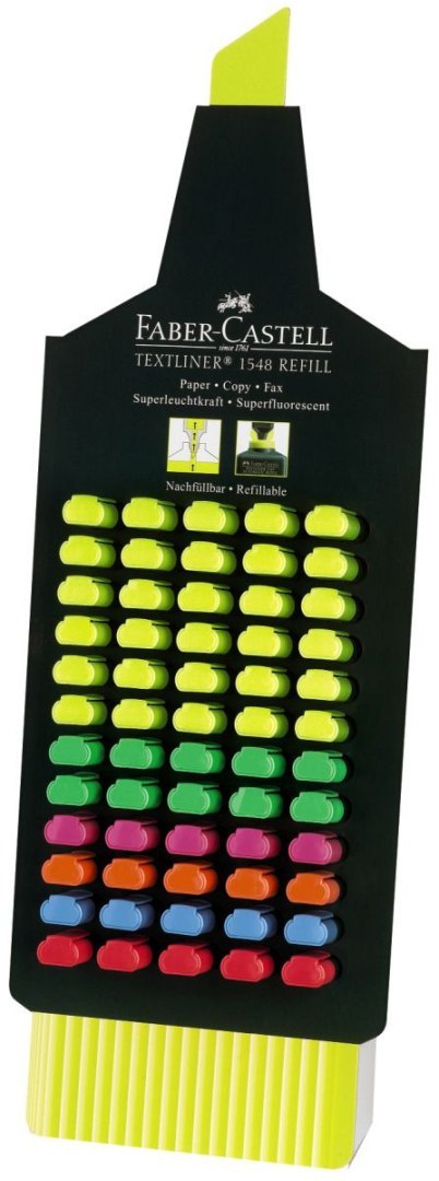 Zakreślacz Faber Castell, mix (FC154833) Zakreślacz Faber Castell, mix (FC154833)