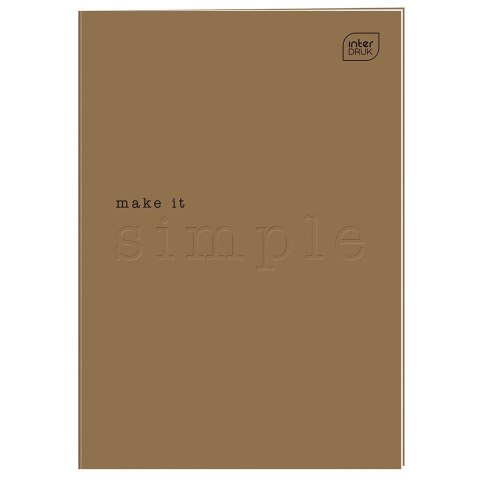 Zeszyt Interdruk SIMPLE 59022777314239 A4 60k. 70g krata (ZEA460#KARS) Zeszyt Interdruk SIMPLE 59022777314239 A4 60k. 70g krata (ZEA460#KARS)