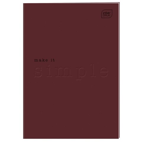 Zeszyt Interdruk SIMPLE 59022777314239 A4 60k. 70g krata (ZEA460#KARS) Zeszyt Interdruk SIMPLE 59022777314239 A4 60k. 70g krata (ZEA460#KARS)