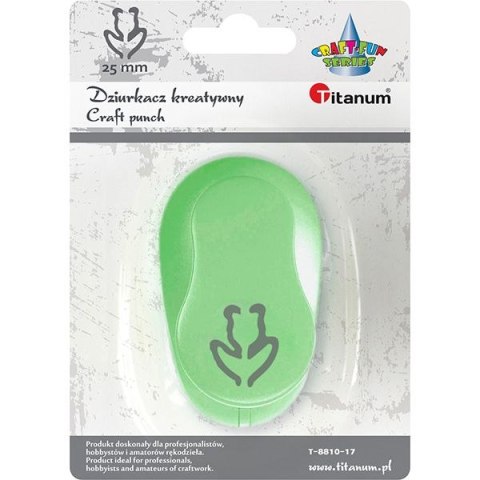 Dziurkacz ozdobny Titanum Craft-Fun Series 25mm tulipan (T-8810-17) Dziurkacz ozdobny Titanum Craft-Fun Series 25mm tulipan (T-8810-17)