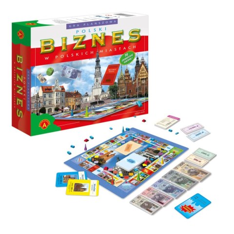 Gra planszowa Alexander POLSKI BIZNES W POLSKICH MIASTACH Gra planszowa Alexander POLSKI BIZNES W POLSKICH MIASTACH