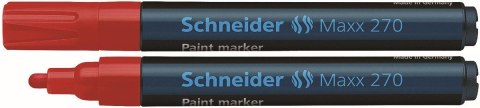 Marker olejowy Schneider Maxx 270, czerwony 1,0-3,0mm (SR127002) Marker olejowy Schneider Maxx 270, czerwony 1,0-3,0mm (SR127002)
