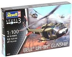 Model do sklejania Revell Bell UH-1H Gunship - amerykański wielozadaniowy śmigłowiec (04983) Model do sklejania Revell Bell UH-1H Gunship - amerykański wielozadaniowy śmigłowiec (04983)