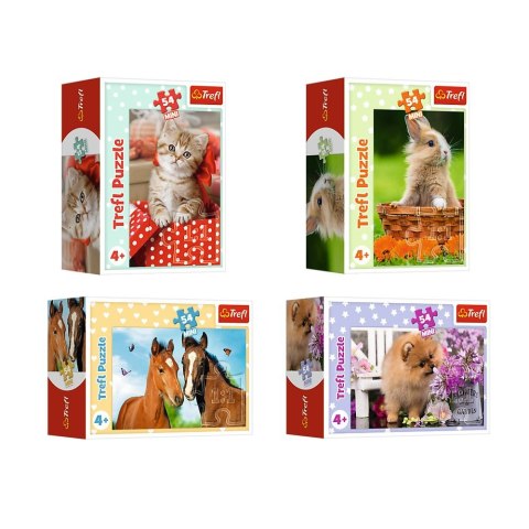 Puzzle Trefl Urocze zwierzątka 54 el. (54195) Puzzle Trefl Urocze zwierzątka 54 el. (54195)