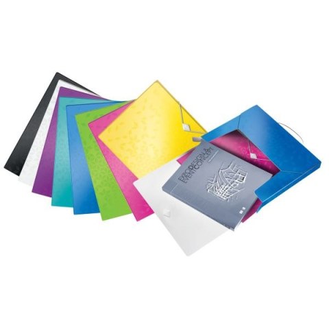 Teczka plastikowa na gumkę WOW A4 różowy Leitz (46290023) Teczka plastikowa na gumkę WOW A4 różowy Leitz (46290023)