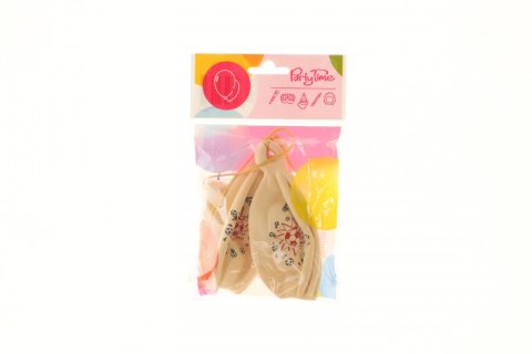 Balon gumowy Arpex piłka z nadrukiem mix (K4855) Balon gumowy Arpex piłka z nadrukiem mix (K4855)