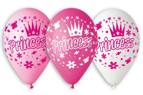 Balon gumowy Godan Premium Księżniczki 5 szt mix 300mm 12cal (GB/PG32) Balon gumowy Godan Premium Księżniczki 5 szt mix 300mm 12cal (GB/PG32)