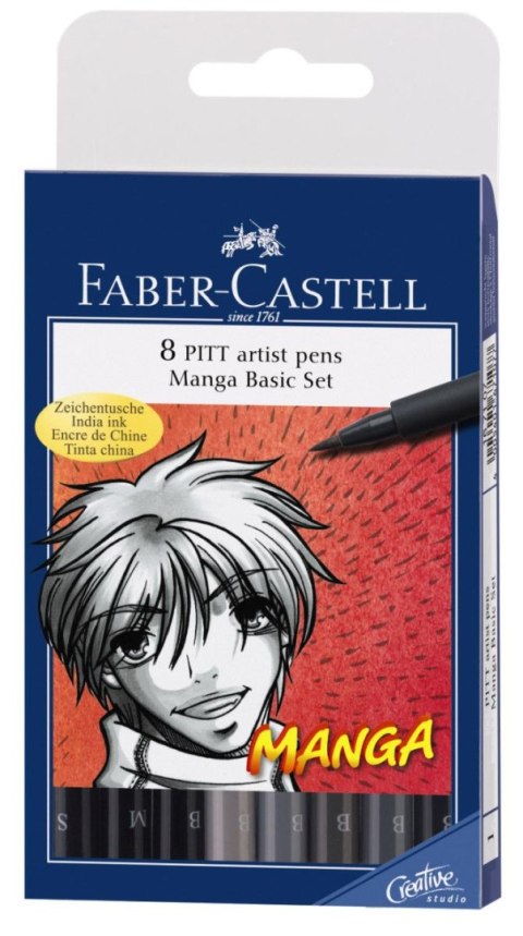 Flamaster Faber Castell Pitt Arist Manga (FC167107) Flamaster Faber Castell Pitt Arist Manga (FC167107)