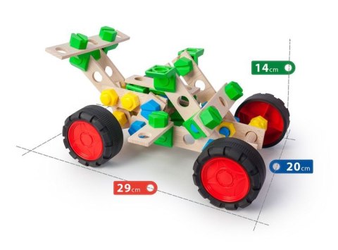 Klocki konstrukcyjne Alexander JUNIOR 3X1 BUGGY Mały konstruktor Klocki konstrukcyjne Alexander JUNIOR 3X1 BUGGY Mały konstruktor