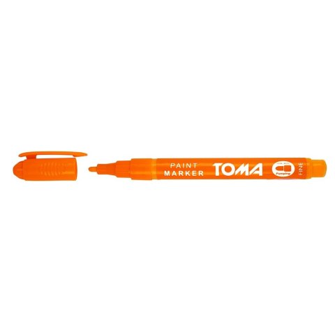 Marker olejowy Toma, pomarańczowy okrągła końcówka (to-41) Marker olejowy Toma, pomarańczowy okrągła końcówka (to-41)