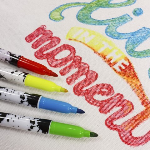 Marker specjalistyczny Kidea do tkanin, mix okrągła końcówka (MOT5KA) Marker specjalistyczny Kidea do tkanin, mix okrągła końcówka (MOT5KA)