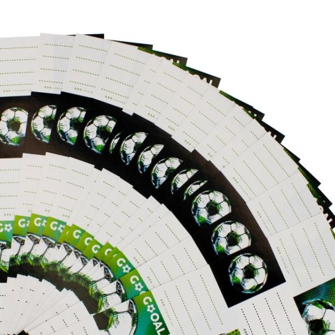 Naklejka na zeszyt Starpak Football [mm:] 70 (494472)