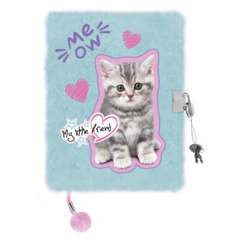 Pamiętnik Bambino My Little Friend MINT KITTY A5 Pamiętnik Bambino My Little Friend MINT KITTY A5