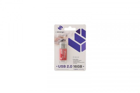 Pendrive Storange Red 16GB (STORANPEN16GBRED2.0) Pendrive Storange Red 16GB (STORANPEN16GBRED2.0)