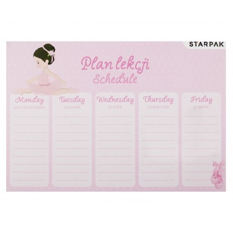 Plan lekcji Starpak Balerina (536138) Plan lekcji Starpak Balerina (536138)