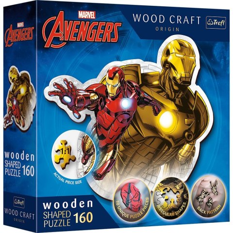 Puzzle Trefl Avengers Drewniane 160 el. (20183) Puzzle Trefl Avengers Drewniane 160 el. (20183)