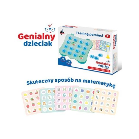 Zabawka edukacyjna Askato Genialny dzieciak trening pamięci (2466) Zabawka edukacyjna Askato Genialny dzieciak trening pamięci (2466)