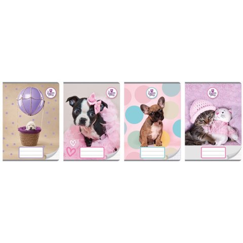 Zeszyt Beniamin THE SWEET PETS A5 16k. trzy linie (2689) Zeszyt Beniamin THE SWEET PETS A5 16k. trzy linie (2689)
