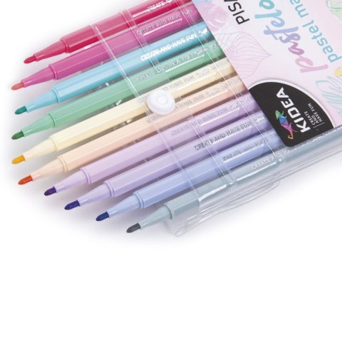 Flamaster Kidea pastelowe 10 kol. (PIP10KA) Flamaster Kidea pastelowe 10 kol. (PIP10KA)