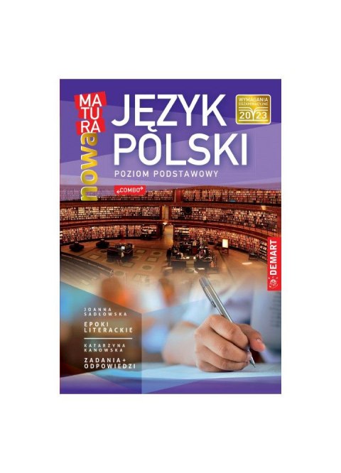 Książeczka edukacyjna Demart Polski - Vademecum maturalne Książeczka edukacyjna Demart Polski - Vademecum maturalne