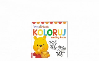 Książka dla dzieci Ameet DISNEY MALUCH. KOLORUJ WEDŁUG KODU (COLO 9201)