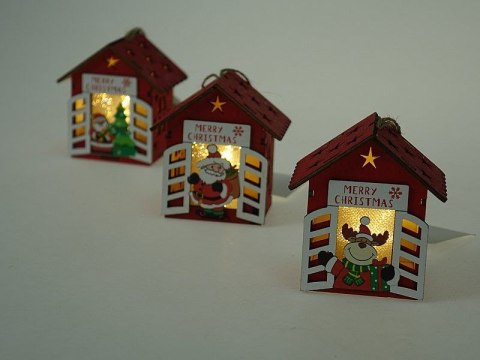 Lampki świąteczne Adar domek Led 8,5cm (579934) Lampki świąteczne Adar domek Led 8,5cm (579934)