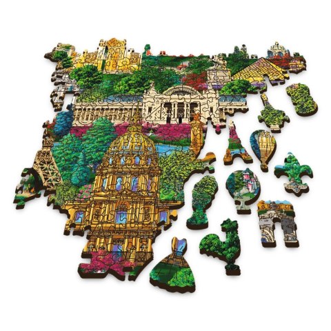 Puzzle Trefl drewniane Francja - znane miejsca 1000 el. (20150) Puzzle Trefl drewniane Francja - znane miejsca 1000 el. (20150)
