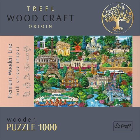 Puzzle Trefl drewniane Francja - znane miejsca 1000 el. (20150) Puzzle Trefl drewniane Francja - znane miejsca 1000 el. (20150)