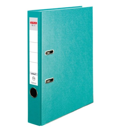 Segregator dźwigniowy Herlitz Q. file Standard A4 50mm turkusowy (0011178951) Segregator dźwigniowy Herlitz Q. file Standard A4 50mm turkusowy (0011178951)