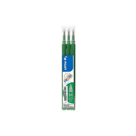 Wkład do pióra kulkowego Pilot Frixion, zielony 0,35mm (BLS-FR7-G-S3) Wkład do pióra kulkowego Pilot Frixion, zielony 0,35mm (BLS-FR7-G-S3)