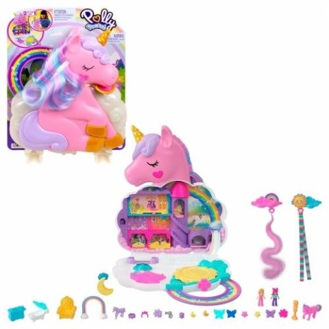 Figurka Mattel Polly Pocket Jednorożec salon piękności (HKV51) Figurka Mattel Polly Pocket Jednorożec salon piękności (HKV51)