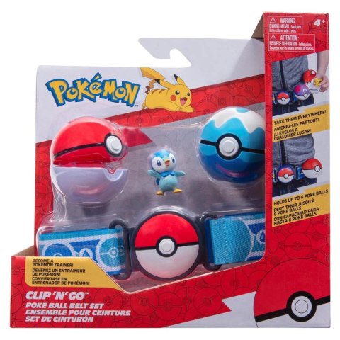 Figurka Orbico Sp. Z O.o. zestaw Pokemon Clip N Go Pas Piplup (PKW3159) Figurka Orbico Sp. Z O.o. zestaw Pokemon Clip N Go Pas Piplup (PKW3159)