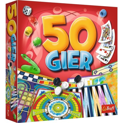 Gra strategiczna Trefl Kalejdoskop 50 gier Trefl 50 gier (02116) Gra strategiczna Trefl Kalejdoskop 50 gier Trefl 50 gier (02116)