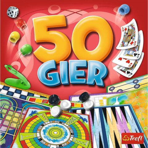 Gra strategiczna Trefl Kalejdoskop 50 gier Trefl 50 gier (02116) Gra strategiczna Trefl Kalejdoskop 50 gier Trefl 50 gier (02116)