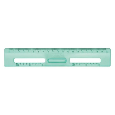Linijka plastikowa Milan New Look 20cm (357801NL) Linijka plastikowa Milan New Look 20cm (357801NL)